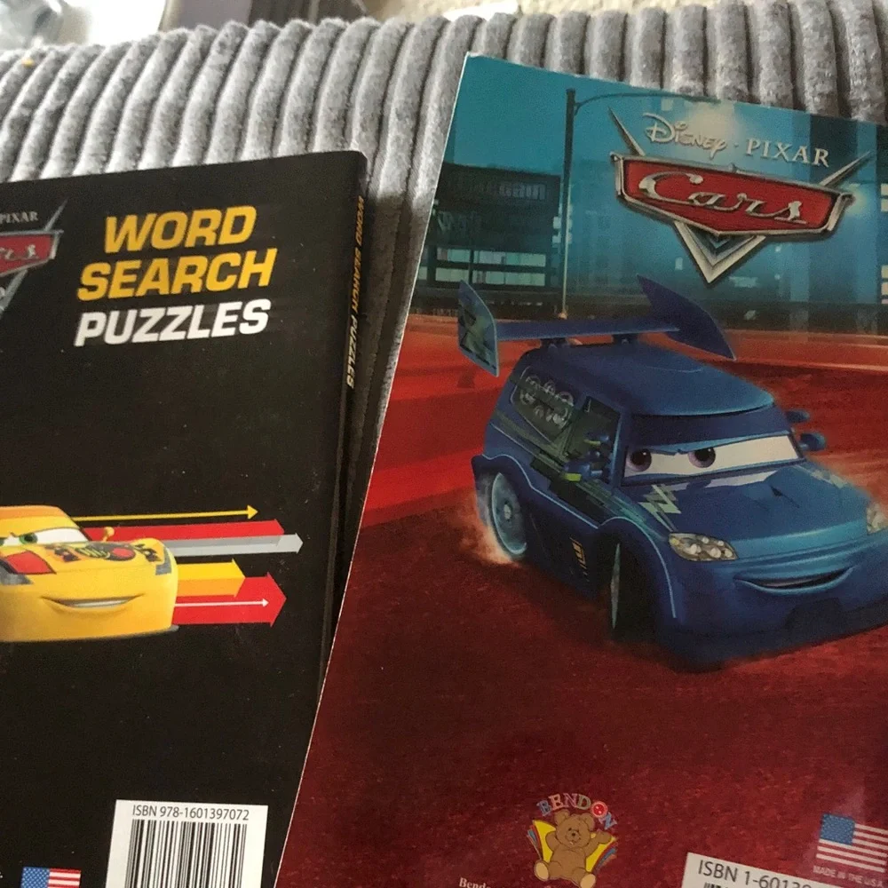 Cars Kids Word Search Puzzle - Red